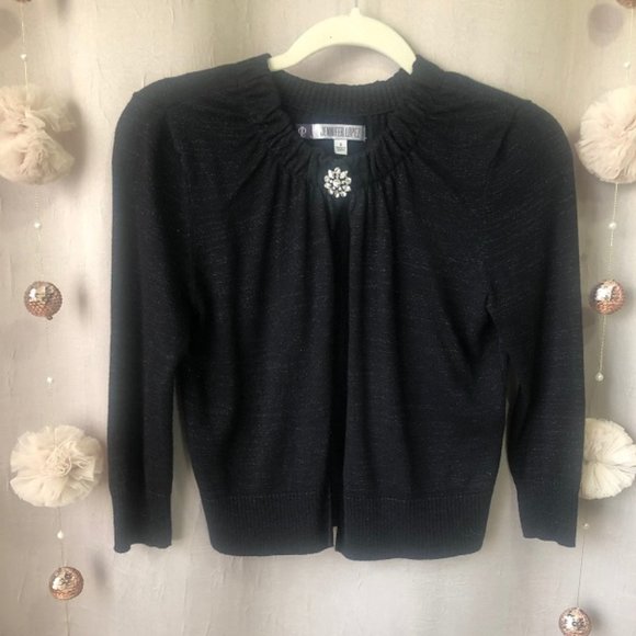 Vintage Style Cropped Cardigan Sweater - Picture 1 of 4